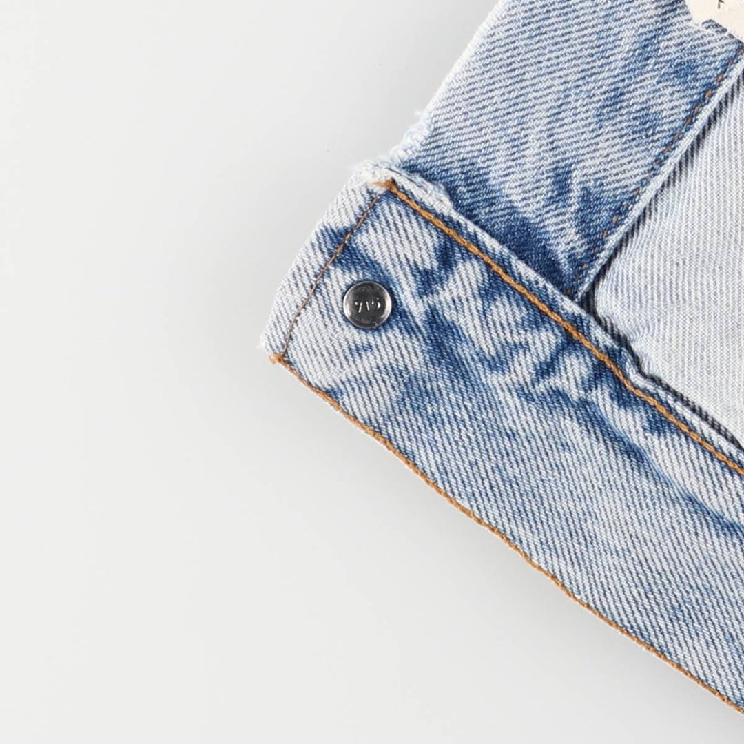 90'S Levi's denim jacket, denim jacket, made in the USA, men's XL size, vintage cotton blue type Vintage Second Hand