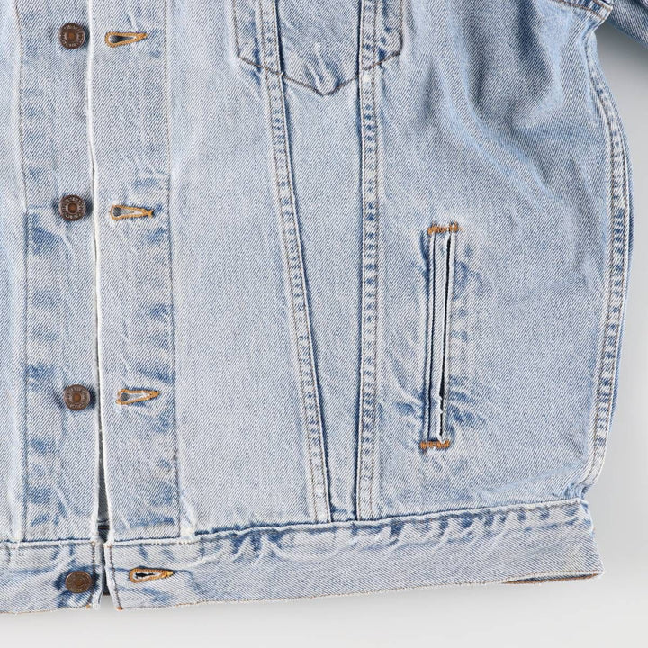 90'S Levi's denim jacket, denim jacket, made in the USA, men's XL size, vintage cotton blue type Vintage Second Hand
