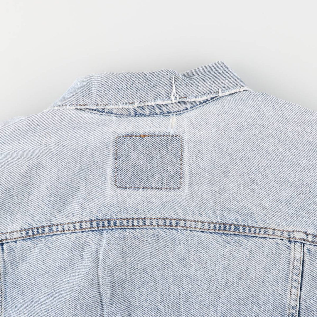 90'S Levi's denim jacket, denim jacket, made in the USA, men's XL size, vintage cotton blue type Vintage Second Hand