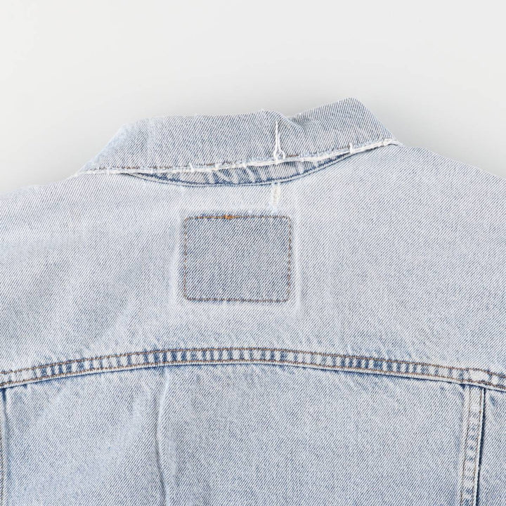90'S Levi's denim jacket, denim jacket, made in the USA, men's XL size, vintage cotton blue type Vintage Second Hand