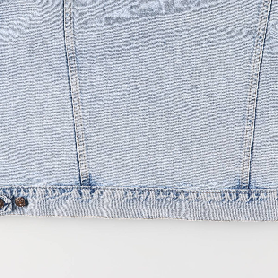 90'S Levi's denim jacket, denim jacket, made in the USA, men's XL size, vintage cotton blue type Vintage Second Hand