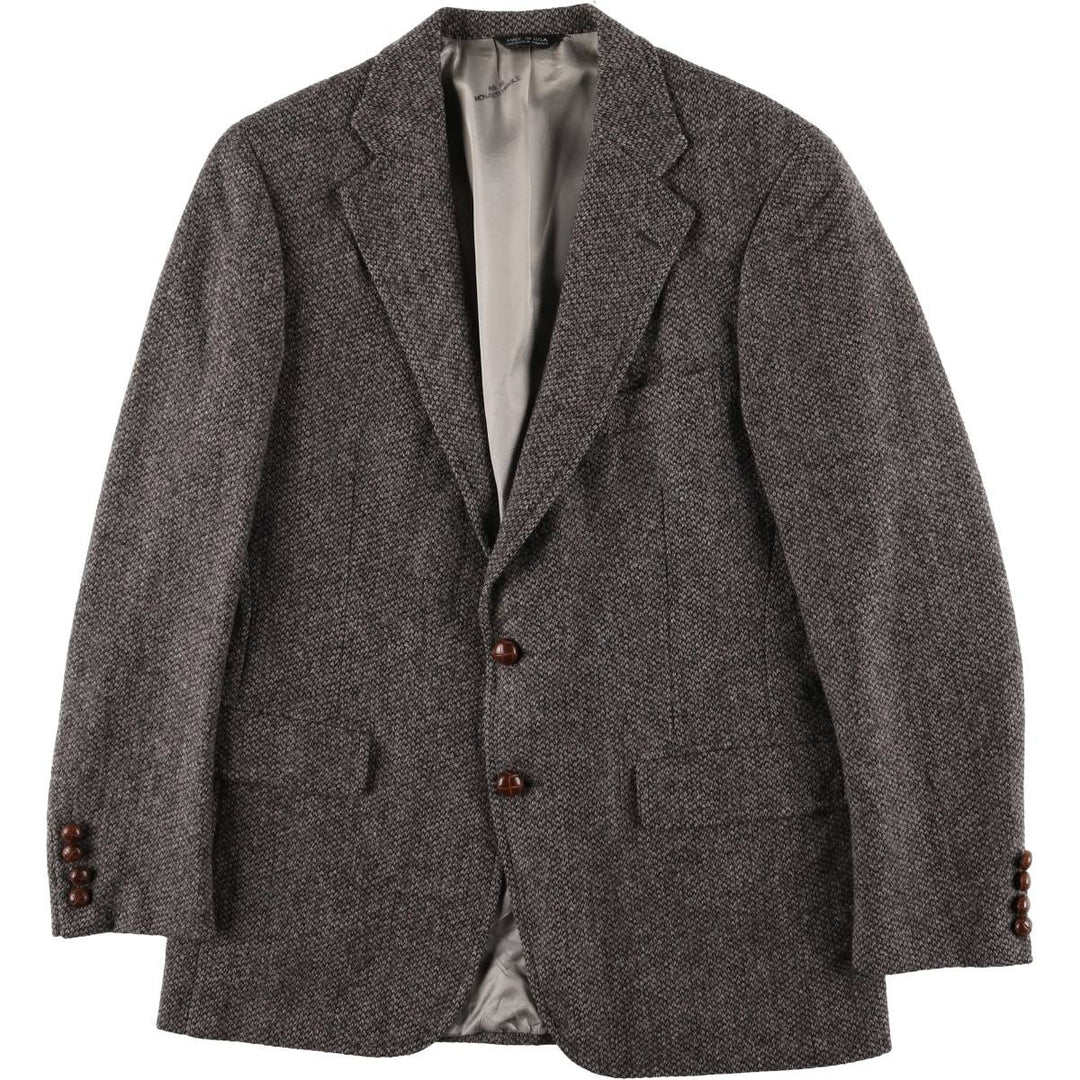 Vintage 1970'S Ralph Lauren Chaps wool tailored jacket, made in the USA, size M, men's wool gray type Vintage Second Hand