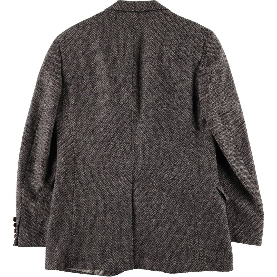 Vintage 1970'S Ralph Lauren Chaps wool tailored jacket, made in the USA, size M, men's wool gray type Vintage Second Hand