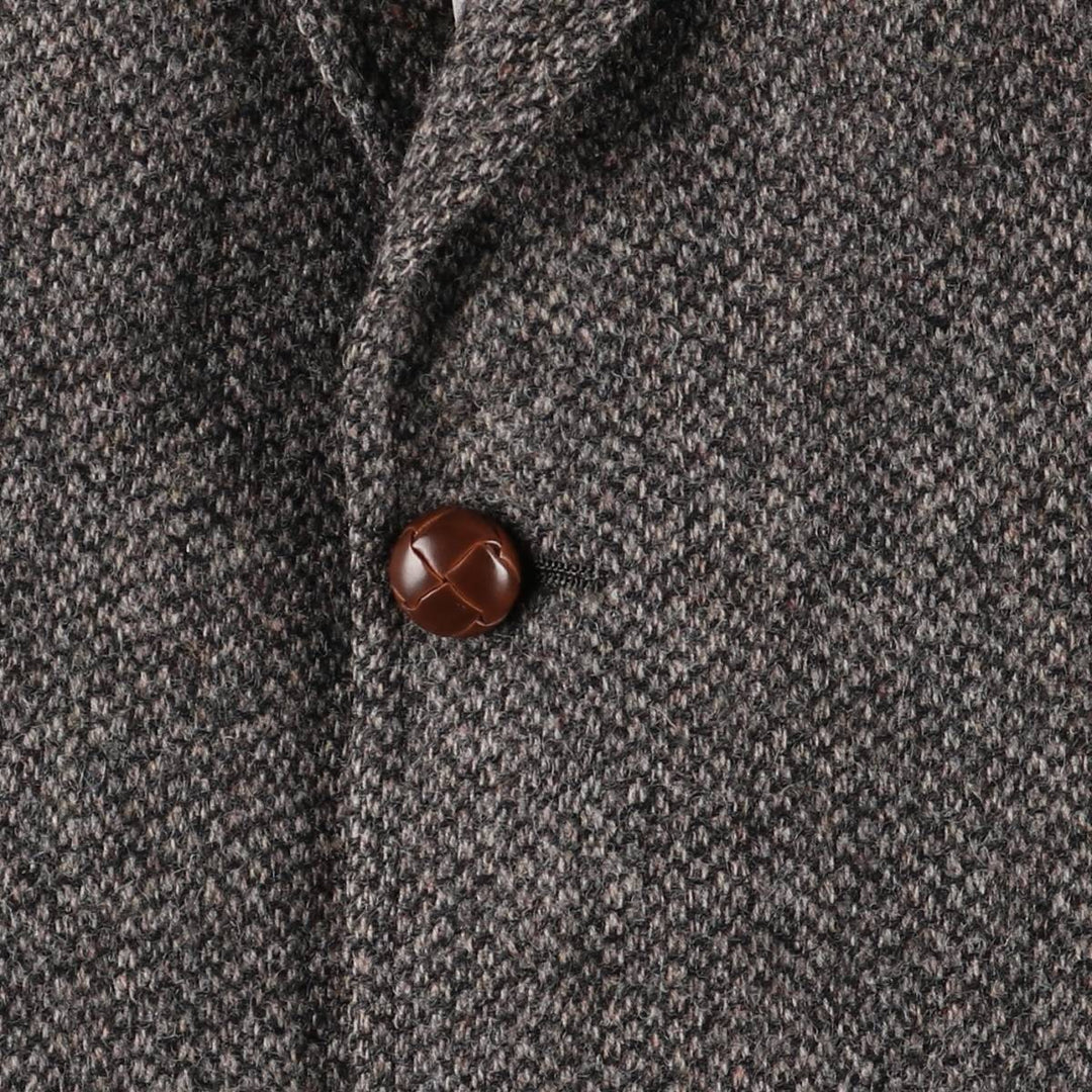 Vintage 1970'S Ralph Lauren Chaps wool tailored jacket, made in the USA, size M, men's wool gray type Vintage Second Hand