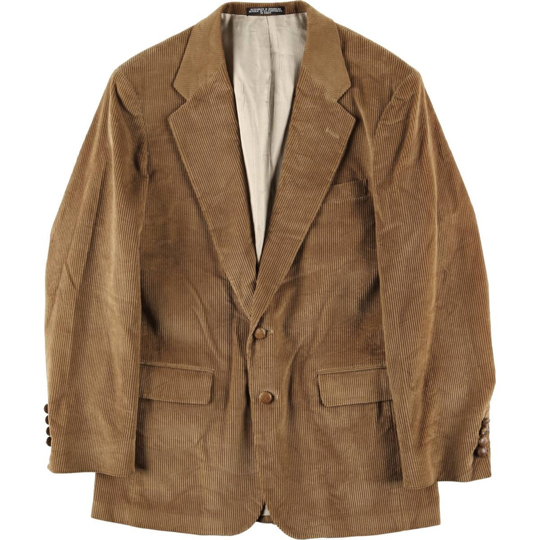 Stanley Blacker Corduroy Tailored Jacket, Men's Size Medium unclear beige type brown Vintage Second Hand