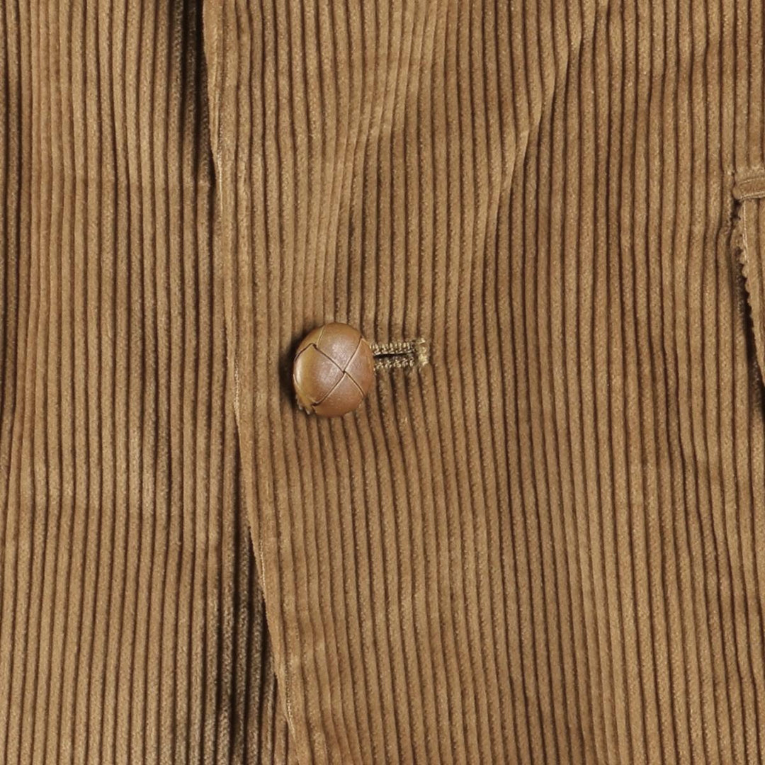 Stanley Blacker Corduroy Tailored Jacket, Men's Size Medium unclear beige type brown Vintage Second Hand