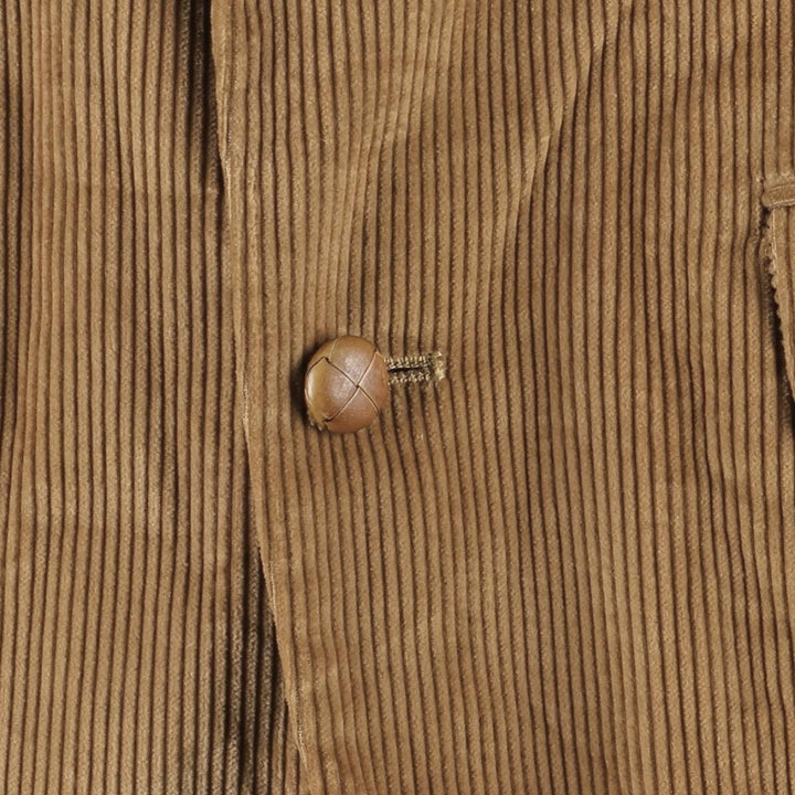 Stanley Blacker Corduroy Tailored Jacket, Men's Size Medium unclear beige type brown Vintage Second Hand