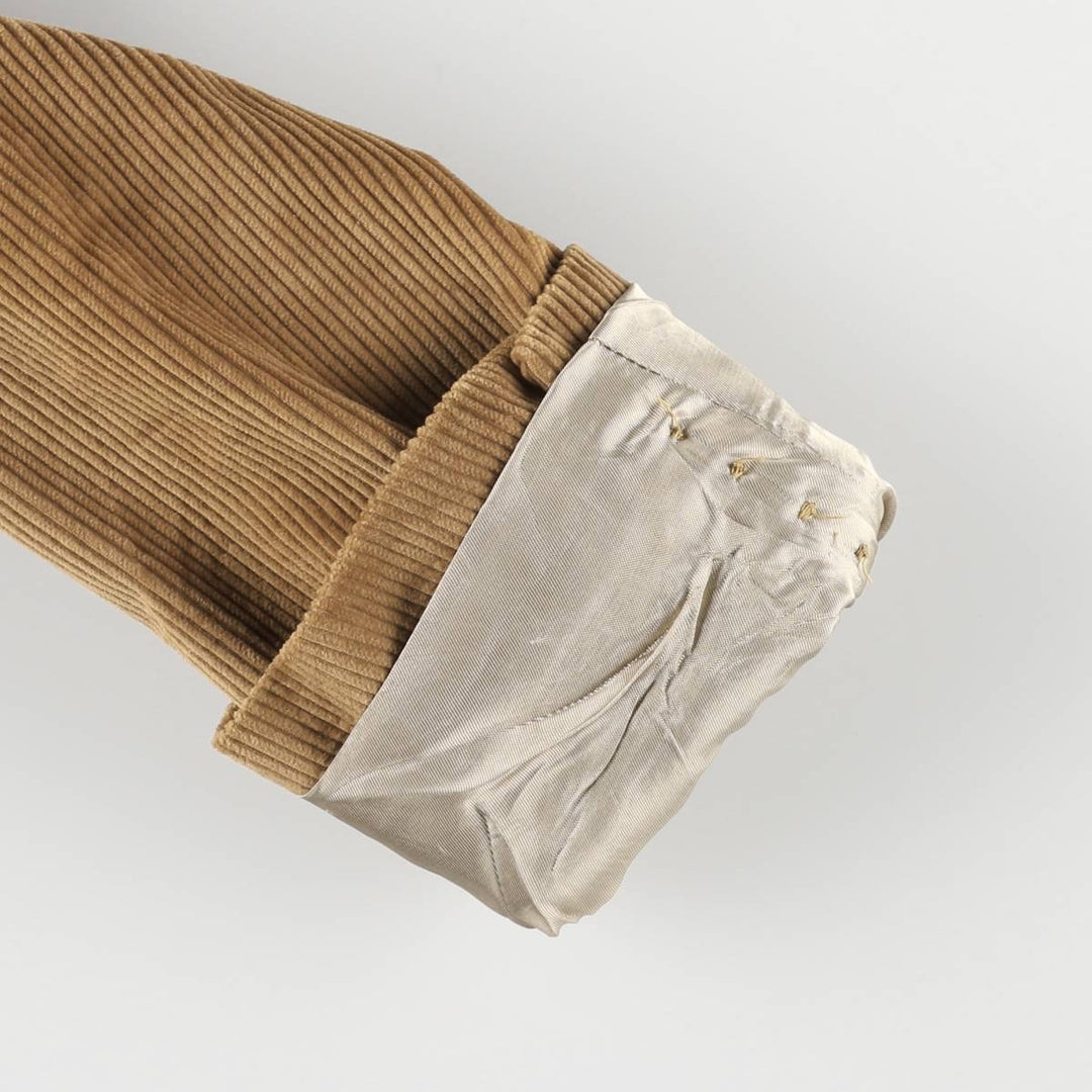Stanley Blacker Corduroy Tailored Jacket, Men's Size Medium unclear beige type brown Vintage Second Hand