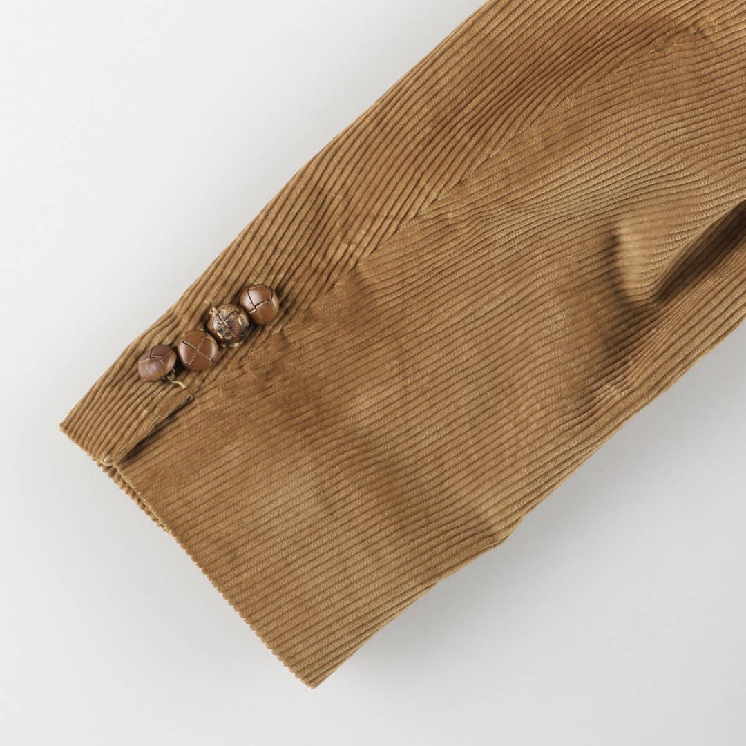 Stanley Blacker Corduroy Tailored Jacket, Men's Size Medium unclear beige type brown Vintage Second Hand