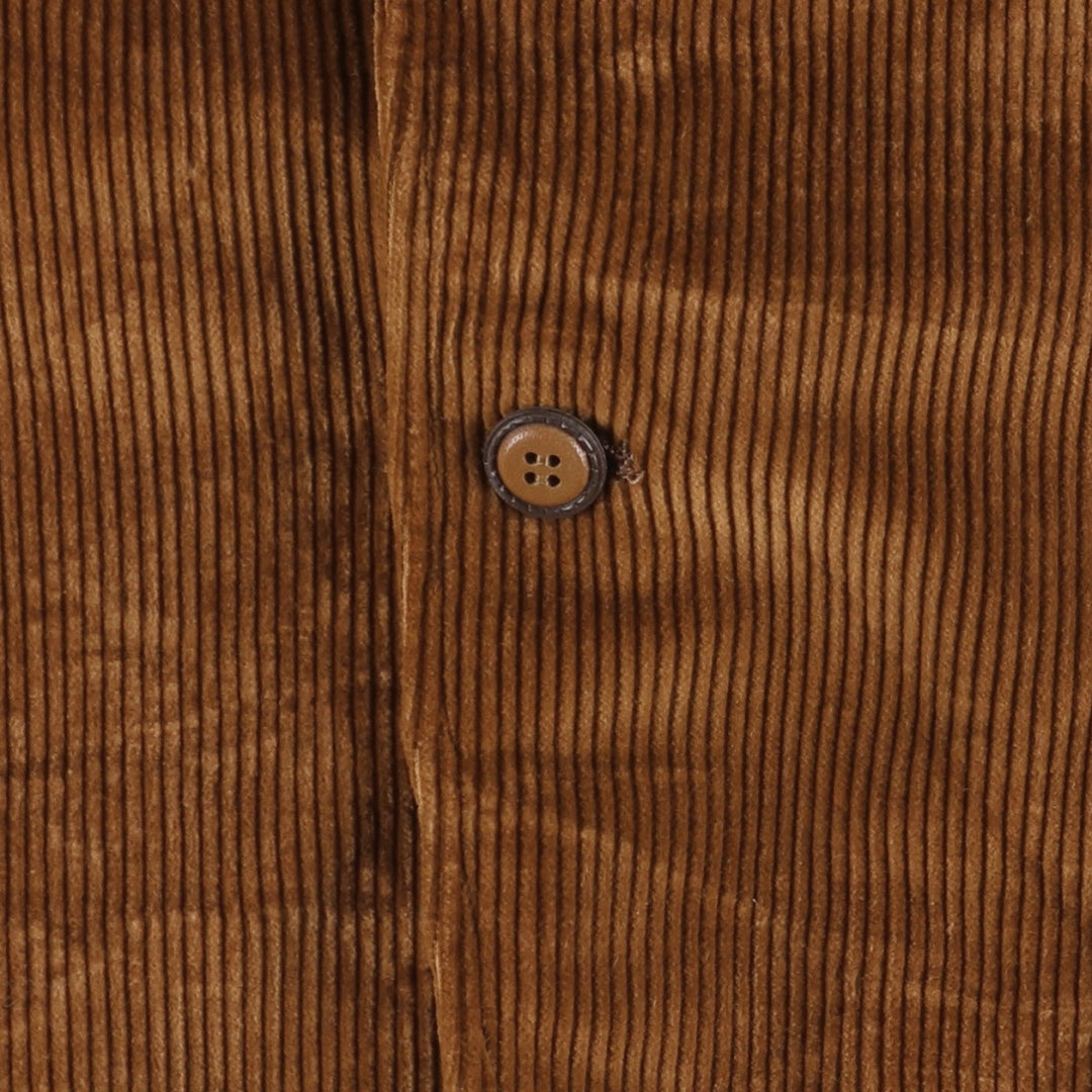 MERIT PICKWICK SHOPPE Men's Vintage Corduroy Tailored Jacket (Size L) unclear brown type Vintage Second Hand