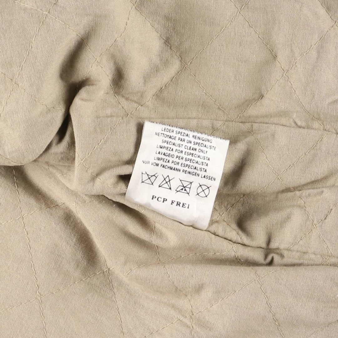 NEW CLASSICS Swing Top Leather Blouson Men's XL genuine leather brown type Vintage Second Hand