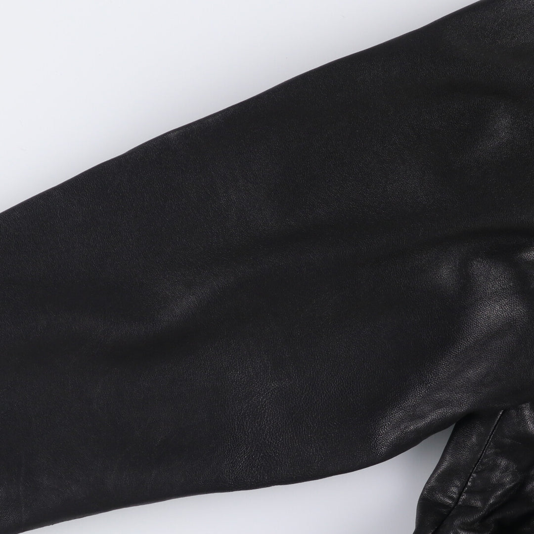ANDREW MARC Swing Top Leather Blouson, Men's Size L genuine leather black type Vintage Second Hand