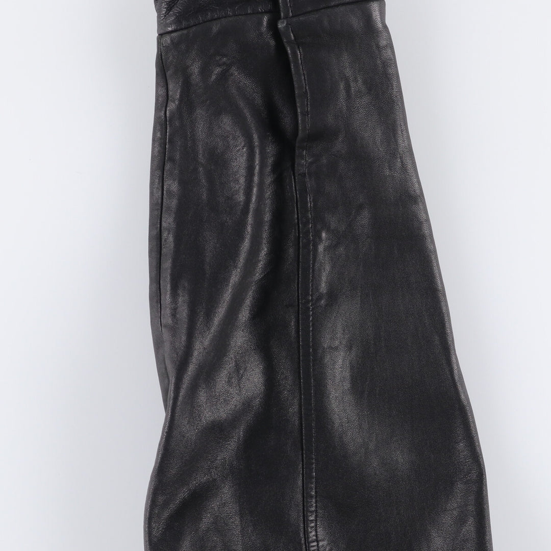 ANDREW MARC Swing Top Leather Blouson, Men's Size L genuine leather black type Vintage Second Hand