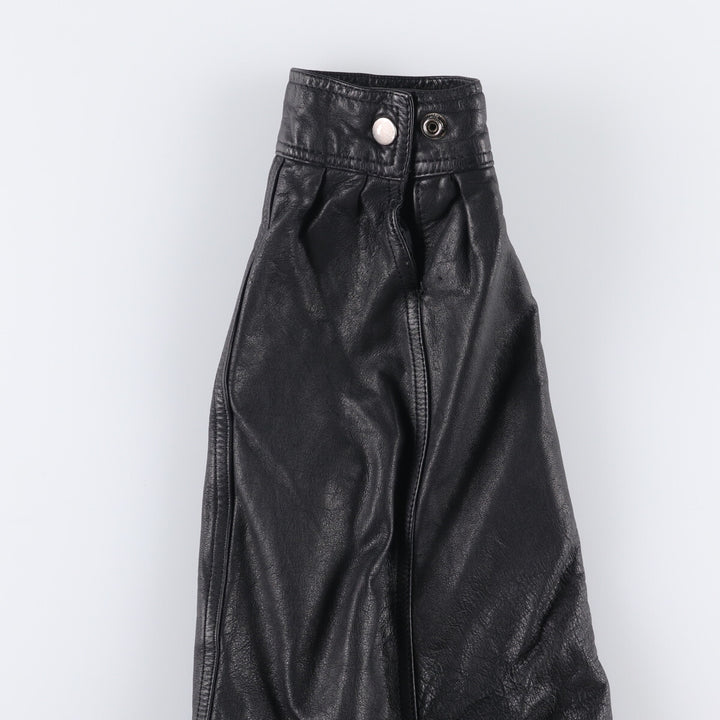 Gold River Leather Flight Jacket, Men's Size L Genuine Leather Cowhide black type Vintage Second Hand