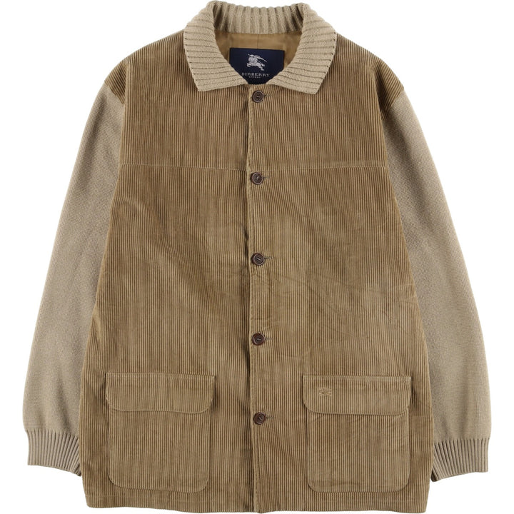 Burberry's BURBERRY LONDON corduroy jacket, men's size XL others Beige type Vintage Second Hand