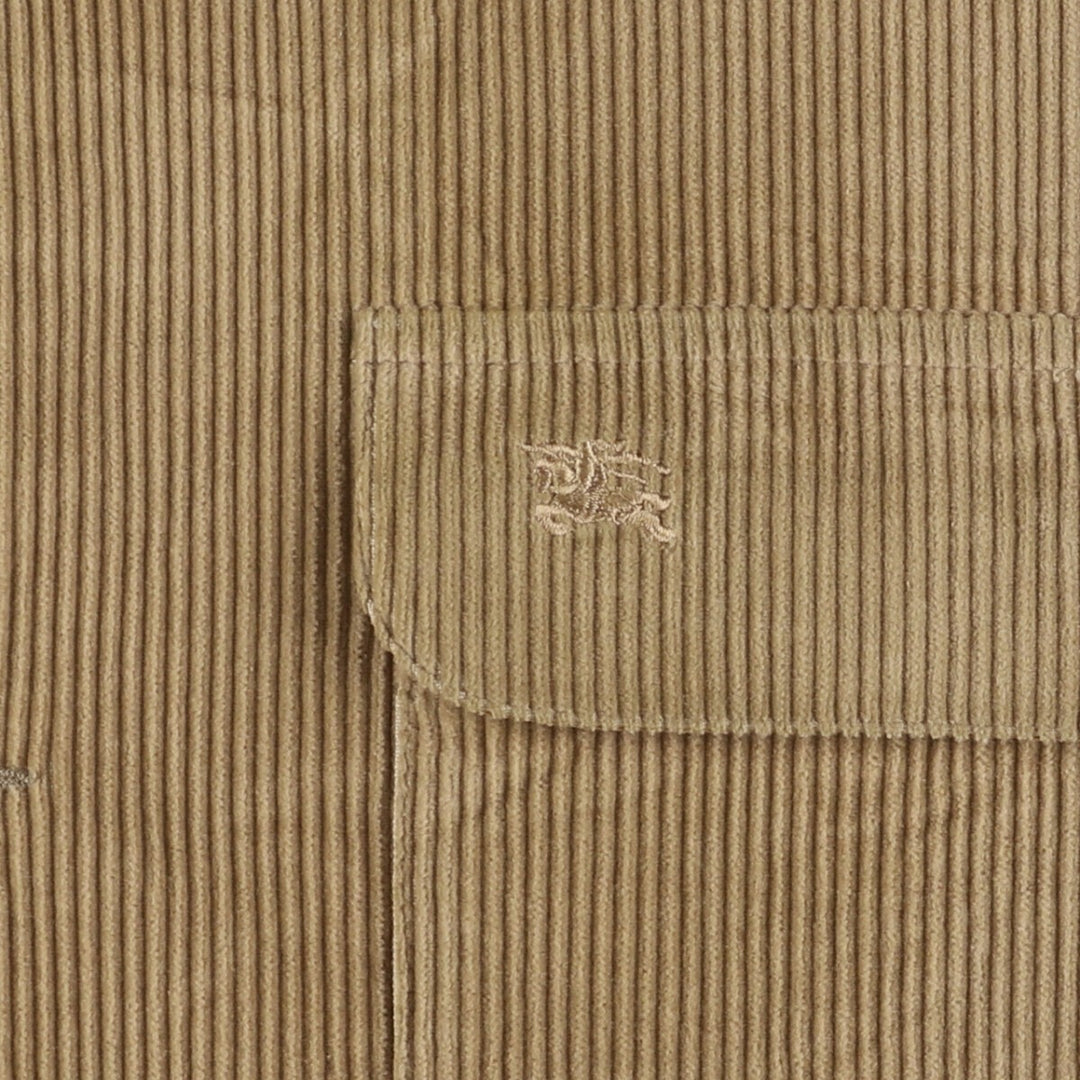 Burberry's BURBERRY LONDON corduroy jacket, men's size XL others Beige type Vintage Second Hand
