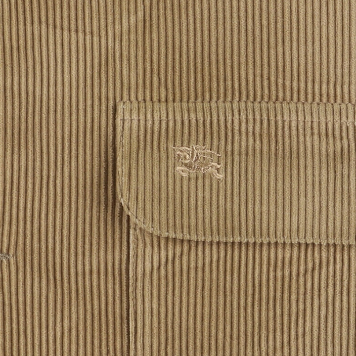 Burberry's BURBERRY LONDON corduroy jacket, men's size XL others Beige type Vintage Second Hand