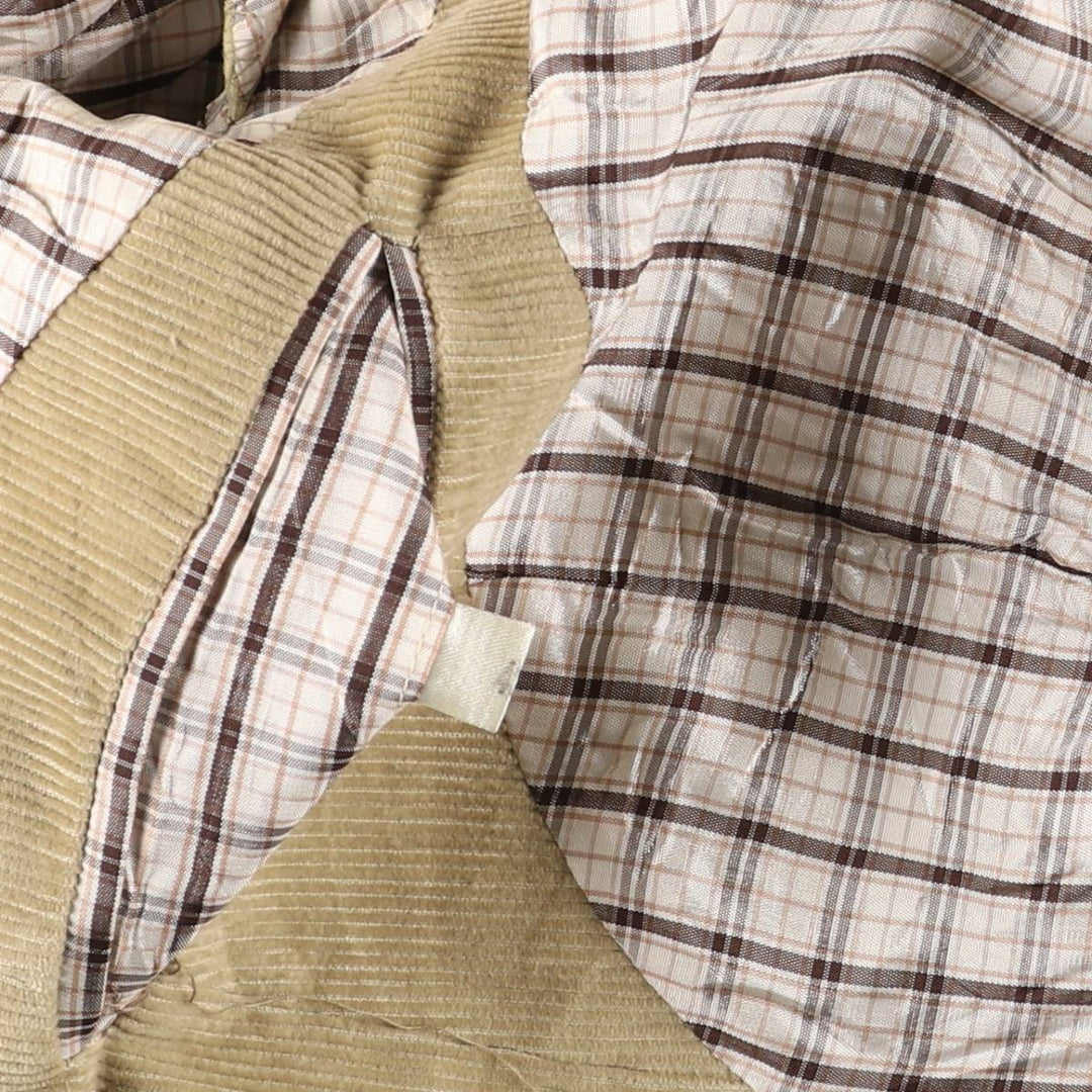 Corduroy tailored jacket, made in Italy, men's size M unclear Beige type Vintage Second Hand