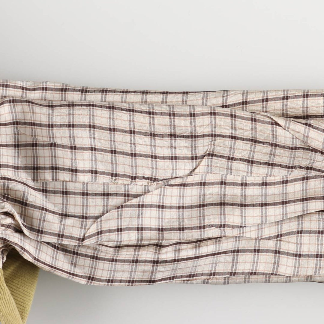 Corduroy tailored jacket, made in Italy, men's size M unclear Beige type Vintage Second Hand