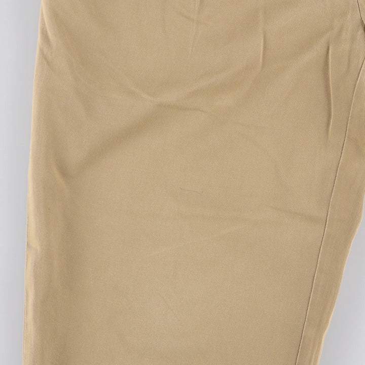 Ralph Lauren POLO by Ralph Lauren ANDREW PANT Two-pleat chino pants for men, equivalent to W34 cotton Beige type Vintage Second Hand