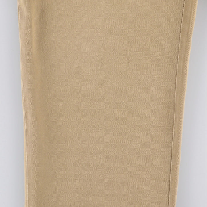 Ralph Lauren POLO by Ralph Lauren ANDREW PANT Two-pleat chino pants for men, equivalent to W34 cotton Beige type Vintage Second Hand