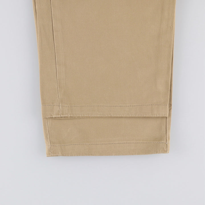 Ralph Lauren POLO by Ralph Lauren ANDREW PANT Two-pleat chino pants for men, equivalent to W34 cotton Beige type Vintage Second Hand