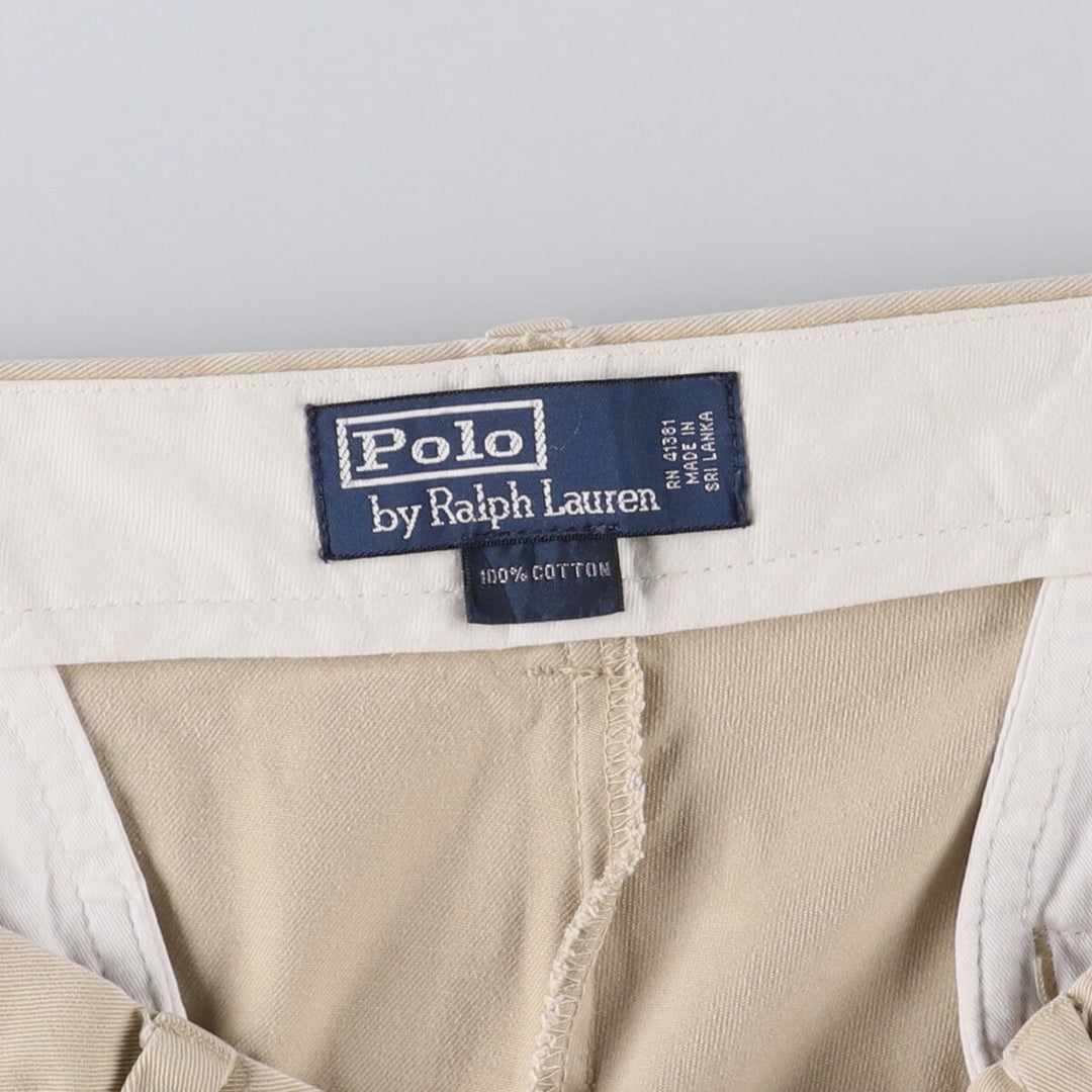 Ralph Lauren POLO by Ralph Lauren Chino Pants Men's W36 cotton Beige type Vintage Second Hand