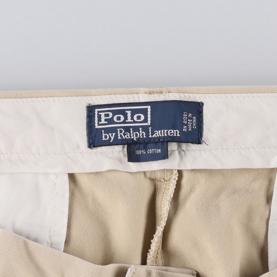 Ralph Lauren POLO by Ralph Lauren Chino Pants Men's W37 cotton Beige type Vintage Second Hand