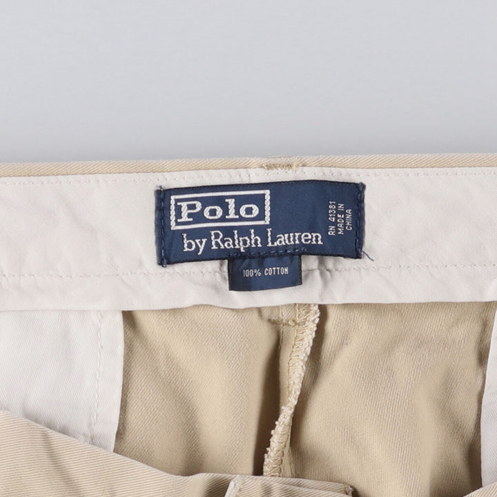 Ralph Lauren POLO by Ralph Lauren Chino Pants Men's W37 cotton Beige type Vintage Second Hand