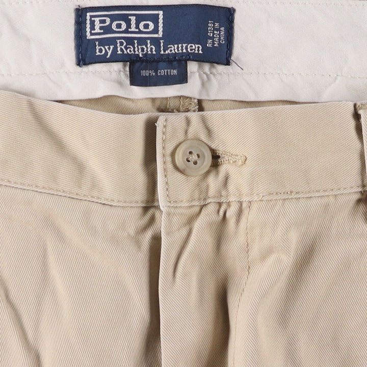Ralph Lauren POLO by Ralph Lauren Chino Pants Men's W37 cotton Beige type Vintage Second Hand