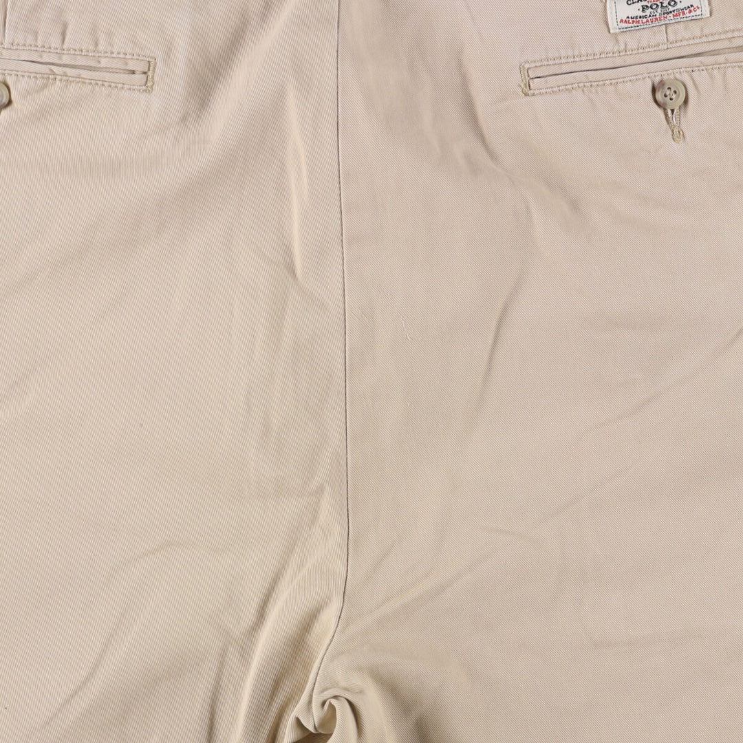 Ralph Lauren POLO by Ralph Lauren Chino Pants Men's W37 cotton Beige type Vintage Second Hand