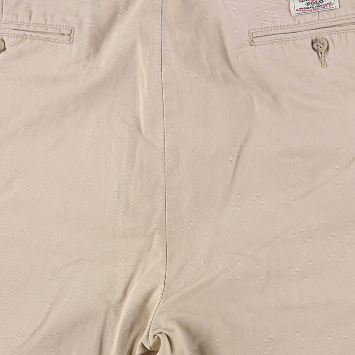 Ralph Lauren POLO by Ralph Lauren Chino Pants Men's W37 cotton Beige type Vintage Second Hand