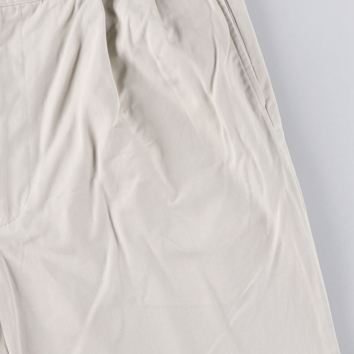 Ralph Lauren POLO by Ralph Lauren Two-pleat Chino Pants for Men, W34 equivalent cotton Beige type Vintage Second Hand