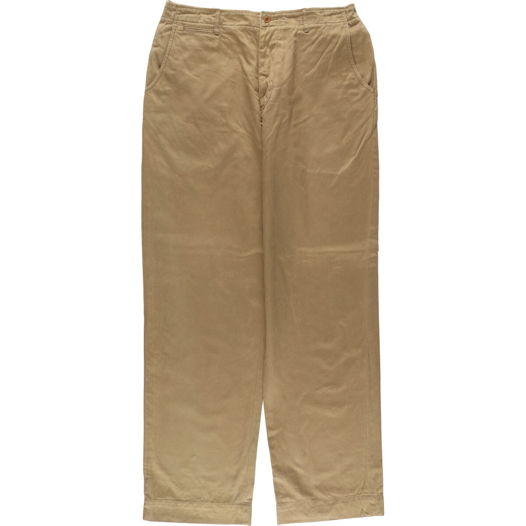Ralph Lauren POLO by Ralph Lauren Chino Pants Men's W34 equivalent cotton Beige type Vintage Second Hand