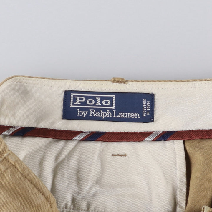 Ralph Lauren POLO by Ralph Lauren Chino Pants Men's W34 equivalent cotton Beige type Vintage Second Hand