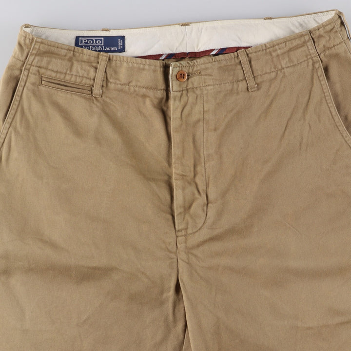 Ralph Lauren POLO by Ralph Lauren Chino Pants Men's W34 equivalent cotton Beige type Vintage Second Hand
