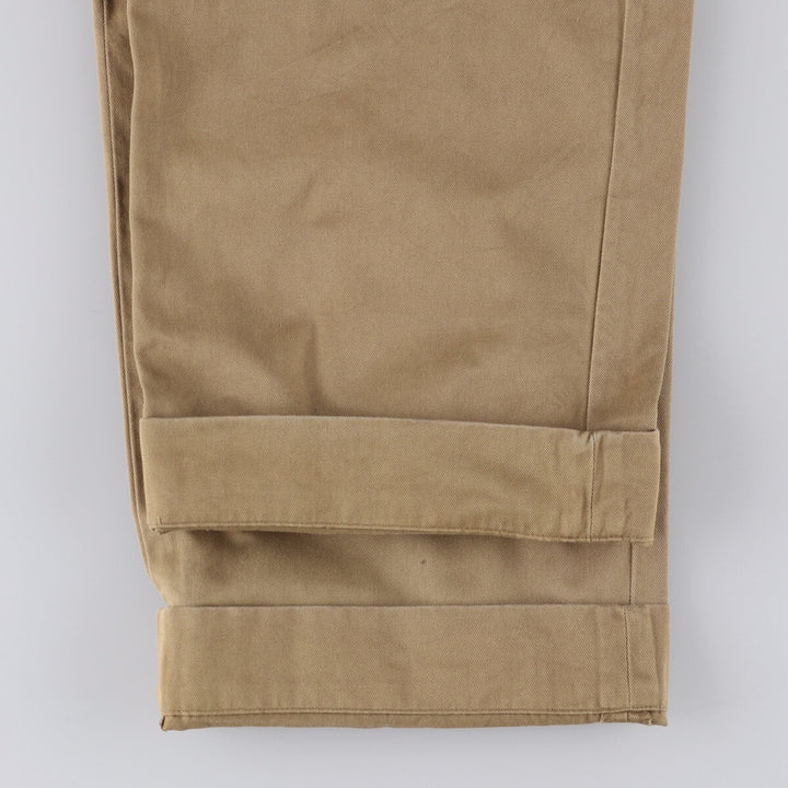 Ralph Lauren POLO by Ralph Lauren Chino Pants Men's W34 equivalent cotton Beige type Vintage Second Hand