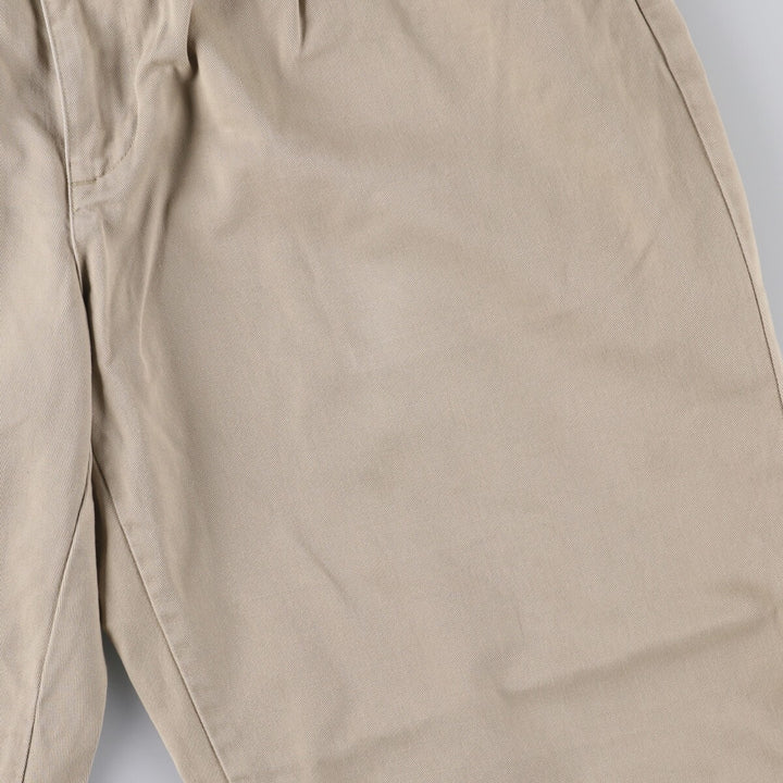 Ralph Lauren POLO RALPH LAUREN Two-pleat chino pants for men, size W34 cotton Beige type Vintage Second Hand