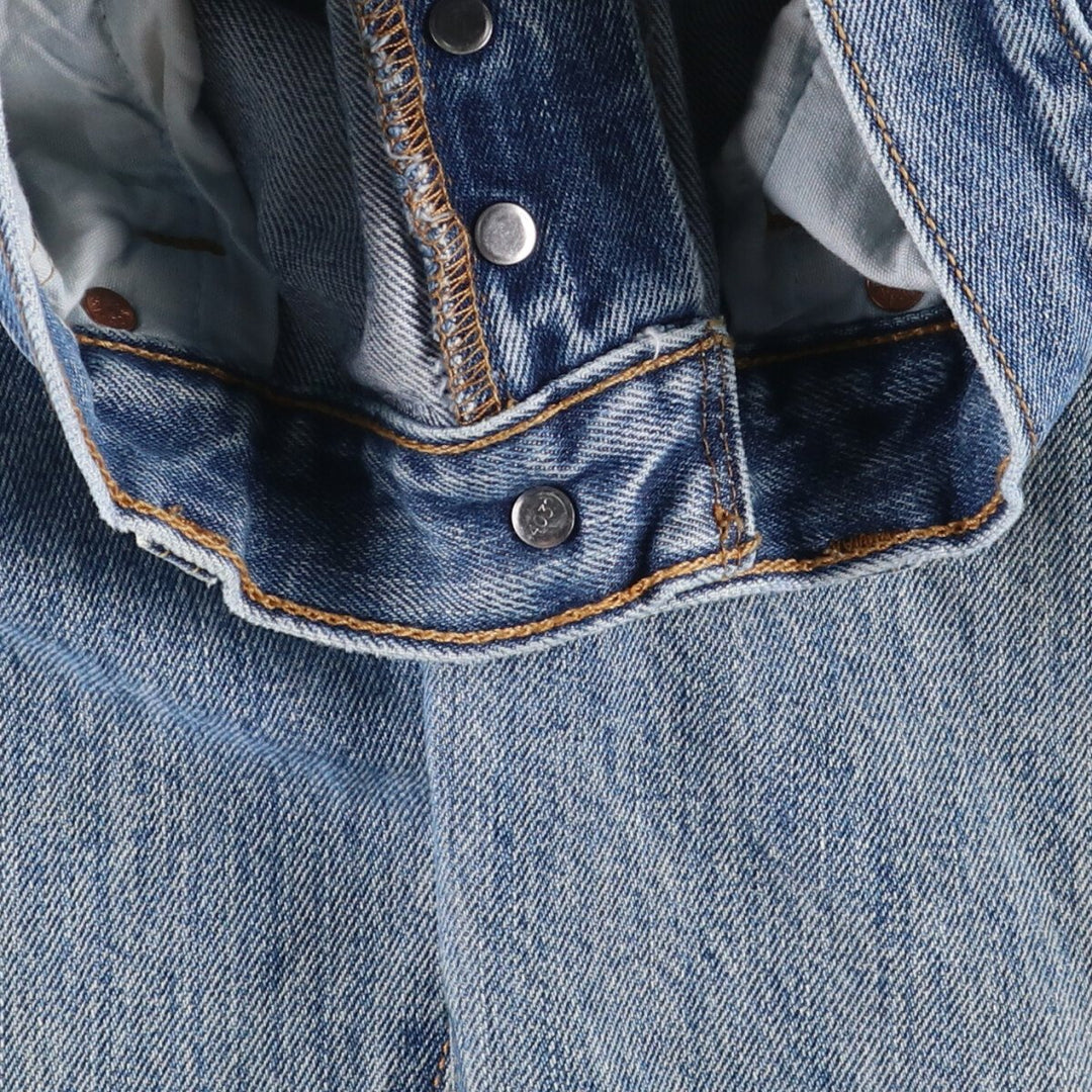 Levi's 501 straight denim pants for men, size W33 cotton blue type Vintage Second Hand
