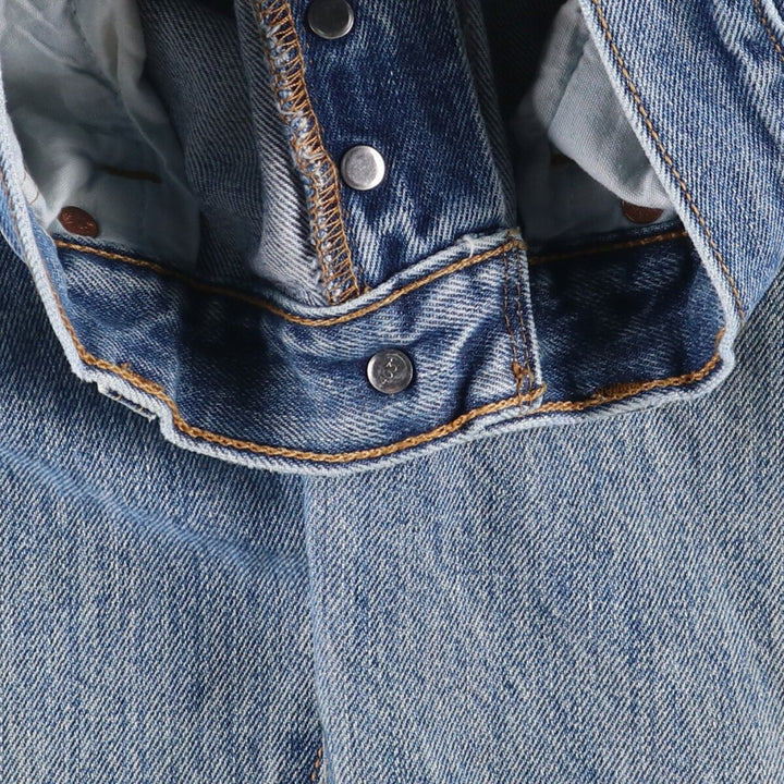 Levi's 501 straight denim pants for men, size W33 cotton blue type Vintage Second Hand