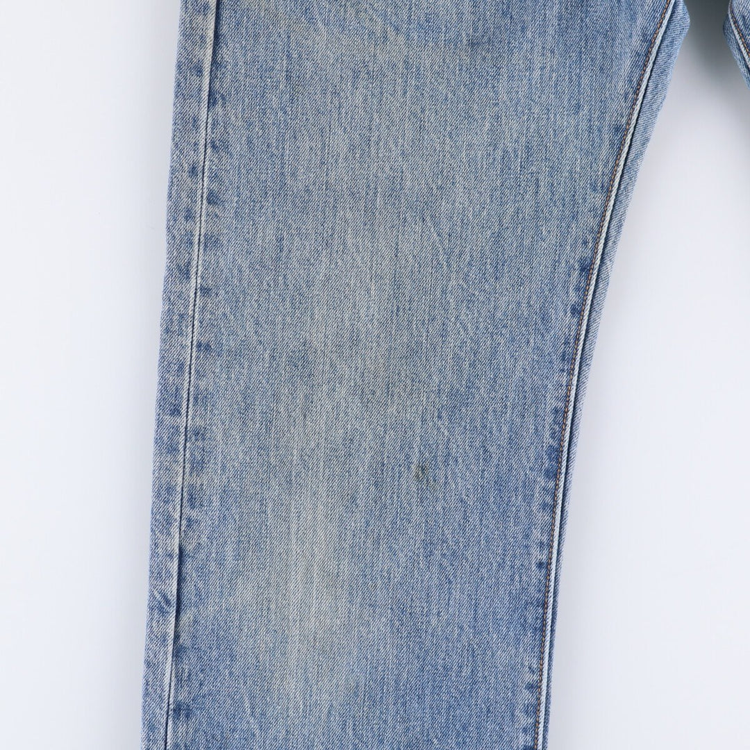 Levi's 501 straight denim pants for men, size W33 cotton blue type Vintage Second Hand