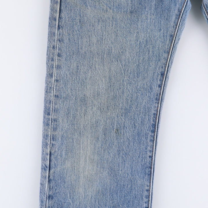Levi's 501 straight denim pants for men, size W33 cotton blue type Vintage Second Hand