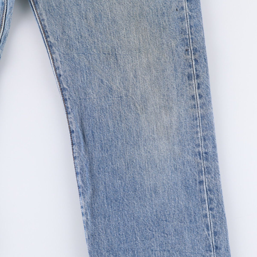 Levi's 501 straight denim pants for men, size W33 cotton blue type Vintage Second Hand