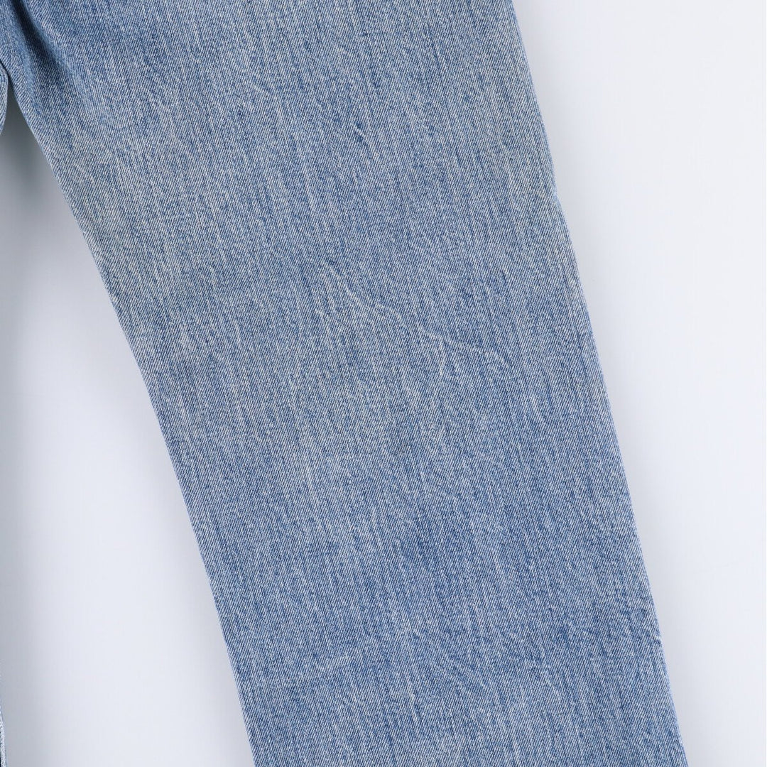 Levi's 501 straight denim pants for men, size W33 cotton blue type Vintage Second Hand