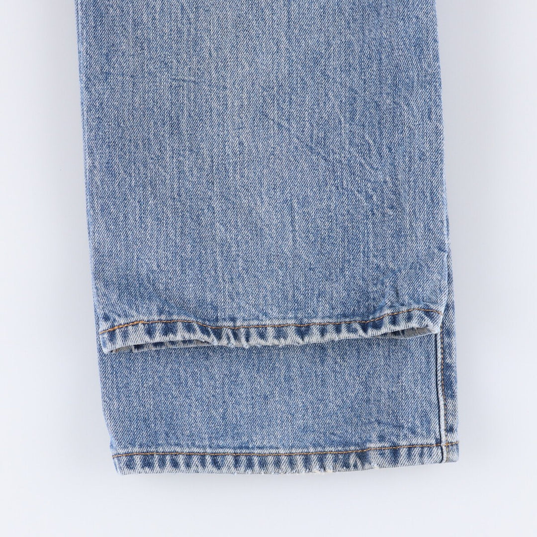 Levi's 501 straight denim pants for men, size W33 cotton blue type Vintage Second Hand
