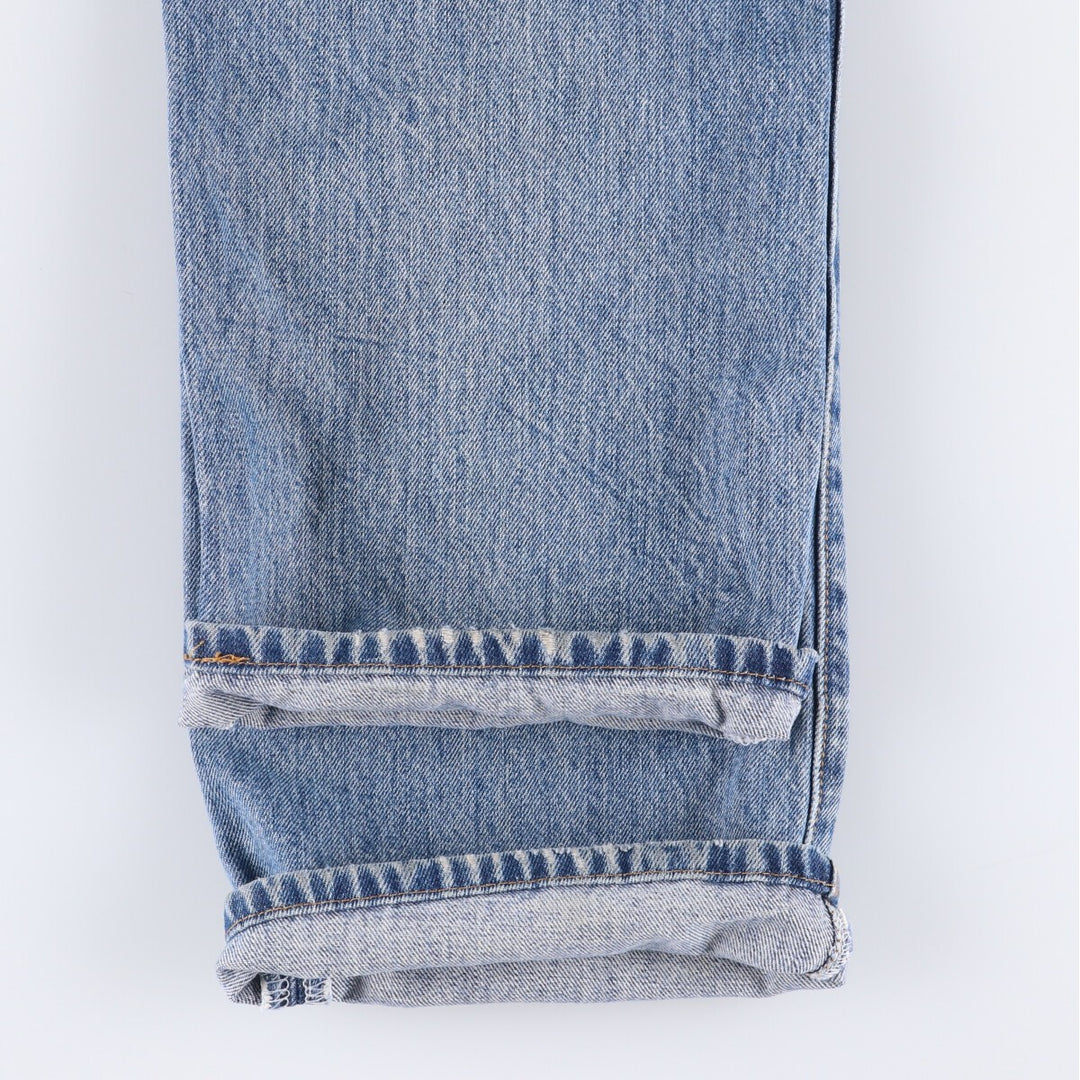 Levi's 501 straight denim pants for men, size W33 cotton blue type Vintage Second Hand