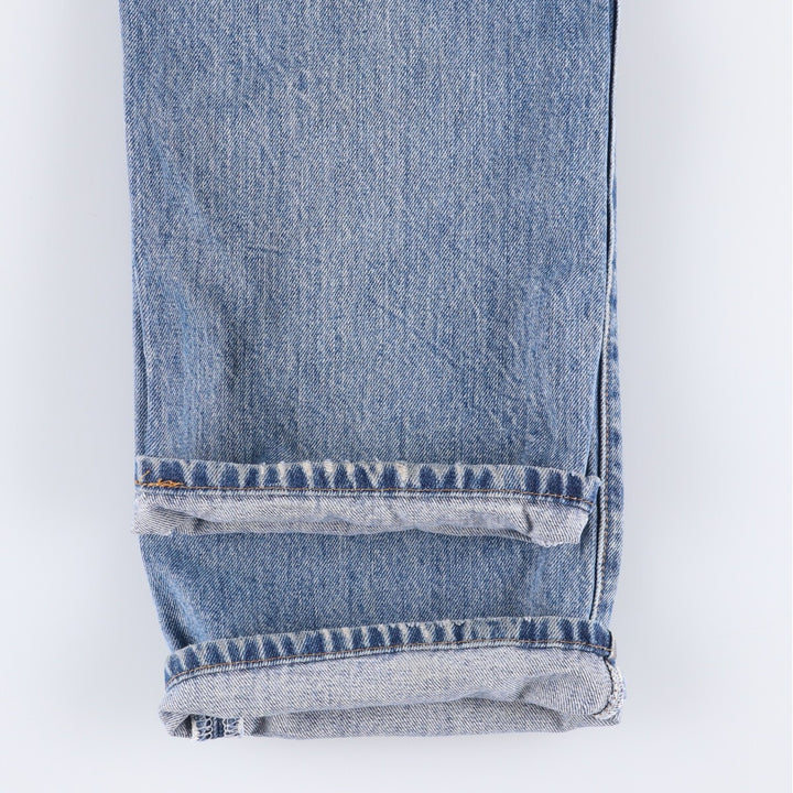 Levi's 501 straight denim pants for men, size W33 cotton blue type Vintage Second Hand