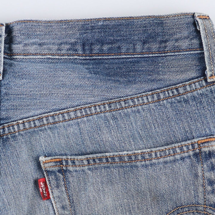Levi's 501 straight denim pants for men, size W32 cotton blue type Vintage Second Hand