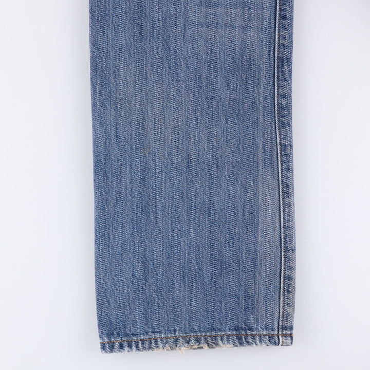Levi's 501 straight denim pants for men, size W32 cotton blue type Vintage Second Hand