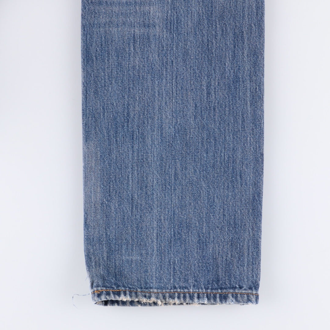 Levi's 501 straight denim pants for men, size W32 cotton blue type Vintage Second Hand